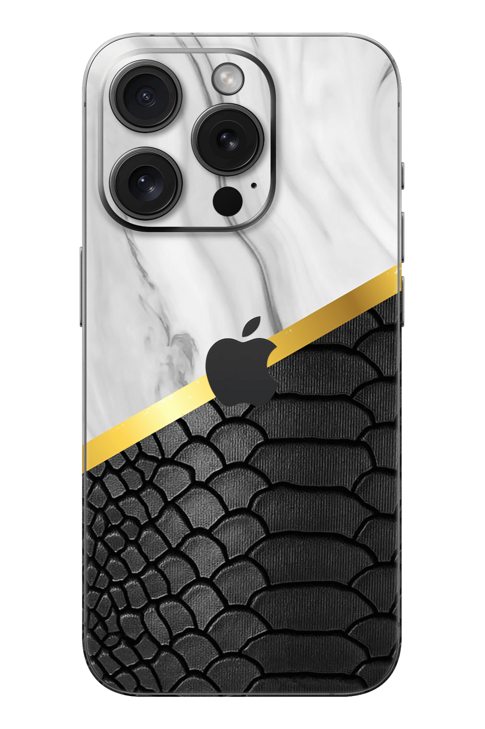 Skin iPhone Croco - Raffiniert mit 22K Gold - SONDERAUSGABE