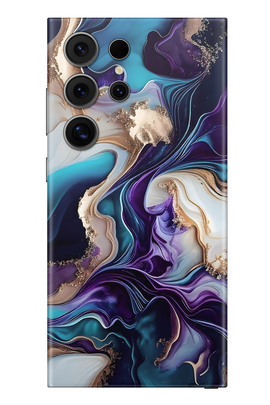Skin Samsung - Lila Marmor