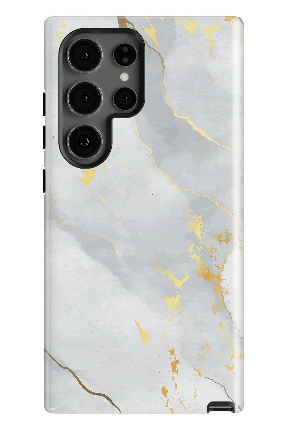 Case Samsung - WEISSES GOLD