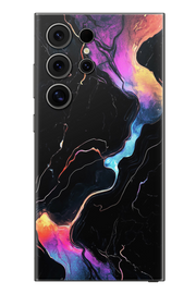 Skin Samsung - SCHWARZE WELLEN
