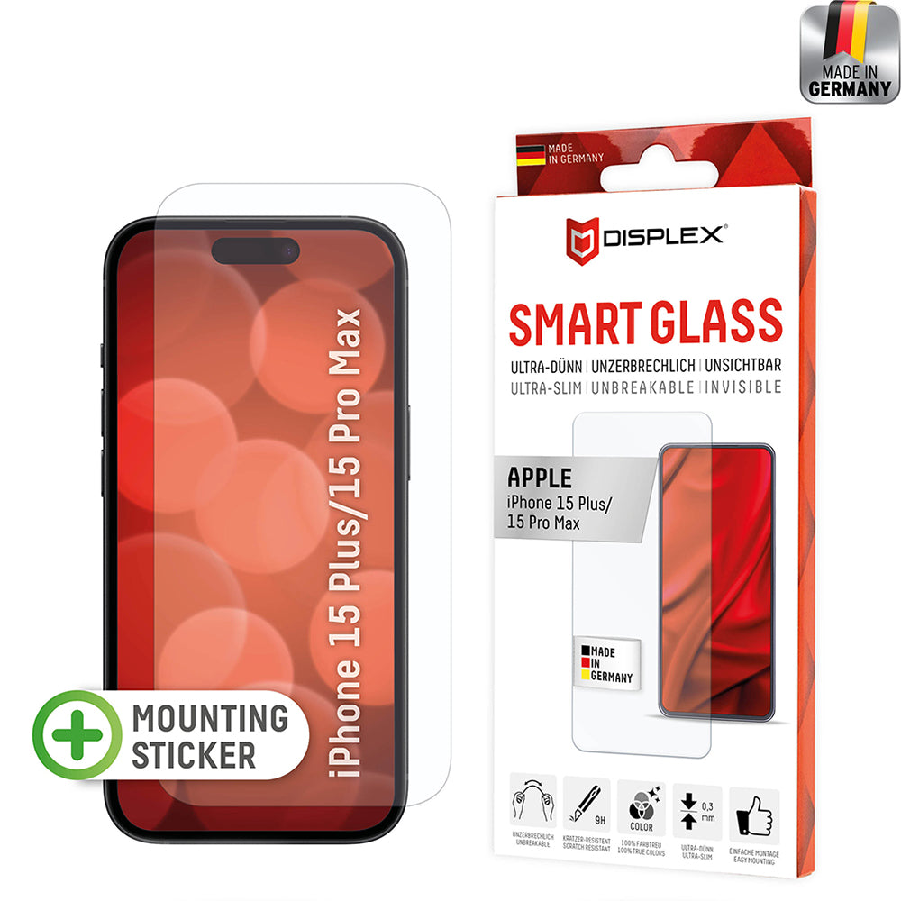 Bildschirmfolie - Displex - Premium Smart FlexiGlass (iPhone und Samsung)