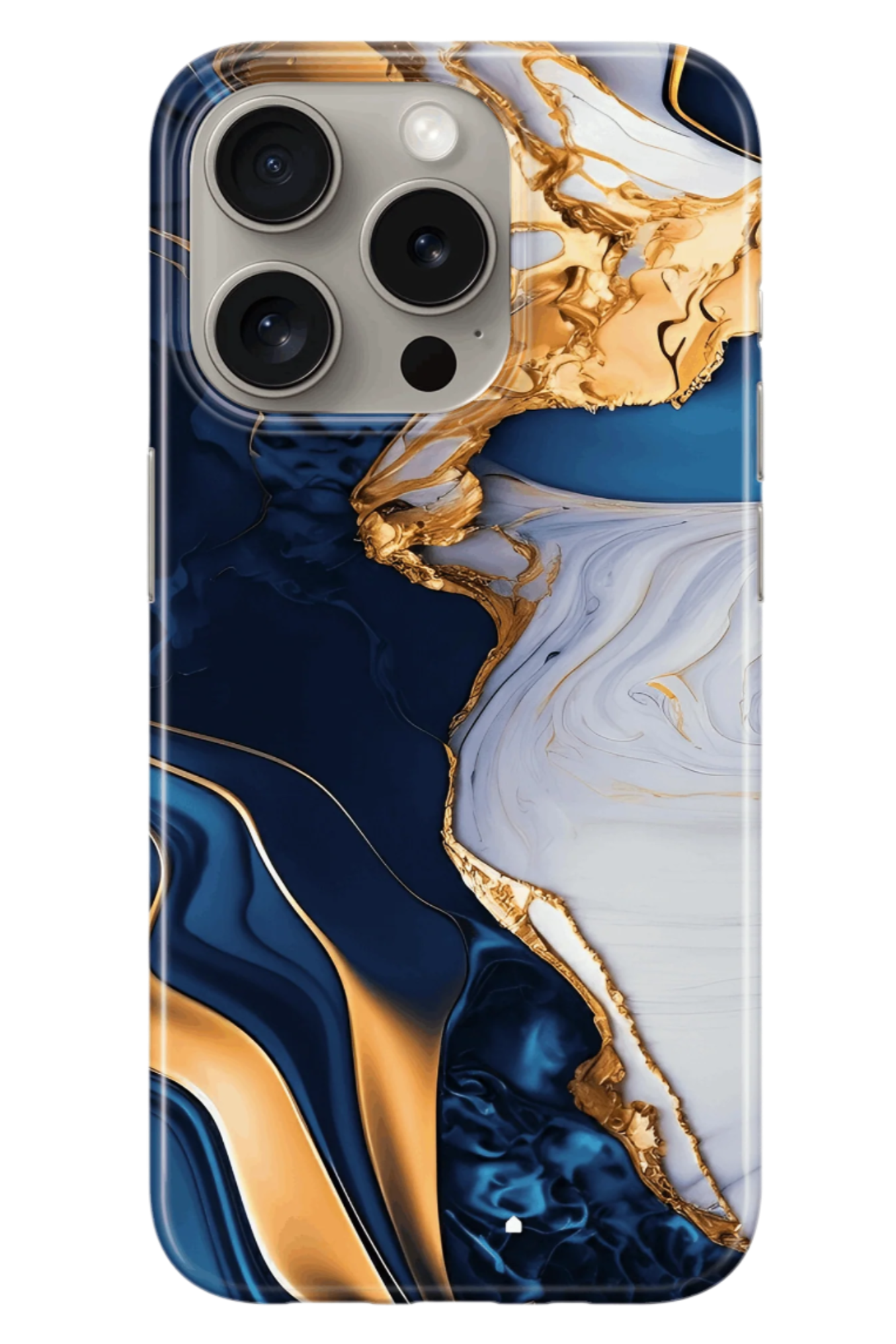 Husa iPhone - BLUE GOLD