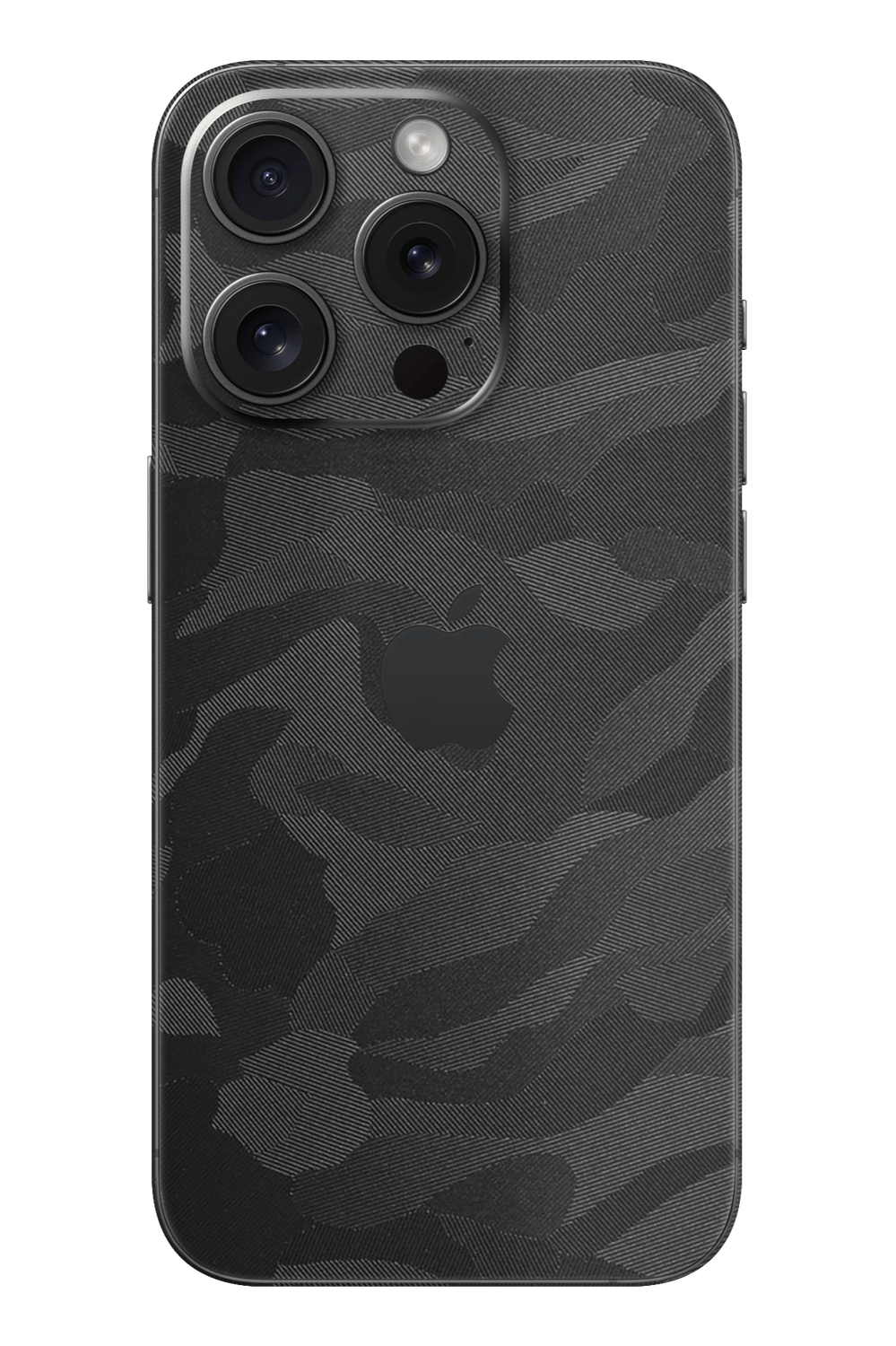 Skin iPhone - Schwarzes Camouflage 3D