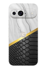 Skin Google Pixel - Krokodil mit 22k Gold