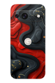 Skin Google Pixel - Rot Schwarz