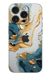 Skin iPhone - Türkis Gold