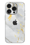 Skin iPhone - Weißgold Marmor