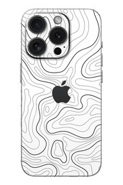 Skin iPhone - DAMASKUS Weiß